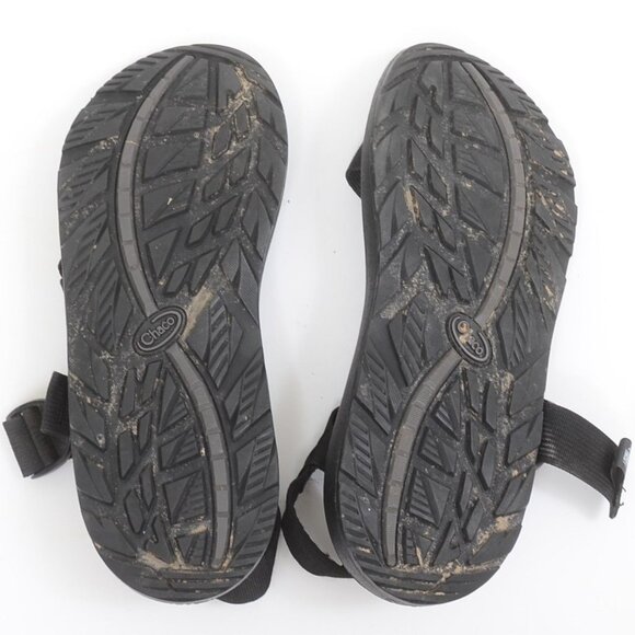 Chaco Men's 12 Mega Z/Cloud Sandal VEGAN Black Beach Summer Vacation Walking - Picture 6 of 7